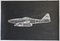 Jean Marcel Cuny, Aircraft, 1978, Original Painting 2