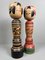 Poupées Sakunami Kokeshi Vintage, 1960s, Set de 2 7