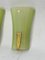 Mid-Century Brass and Curved Glass Sconces from Doria Leuchten, Germany, 1960s, Set of 2, Image 10