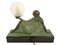 Art Deco Reverie Skulptur Lampe von Raymonde Guerbe für Max Le Verrier, 2022 9