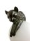 Französische Skulpturale Französische Equilibre Tischlampe mit Katze auf Glaskugel von Gaillard für Max Le Verrier, 2022 6