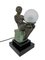 Lampe Sculpture Delassement Style Art Déco de Max Le Verrier, France, 2022 7