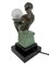 French Art Deco Style Delassement Nude Sculpture Lamp from Max Le Verrier, 2022 10