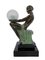 Lámpara escultural Delassement francesa estilo Art Déco de Max Le Verrier, 2022, Imagen 1