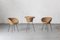 Chaises et Table pour Enfant en Rotin, 1960s, Set de 3 1