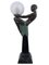 Art Deco Enigme Woman Skulptur Lampe von Max Le Verrier, 2022 1
