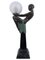 Art Deco Style Enigme Woman Sculpture Lamp from Max Le Verrier, 2022, Image 1