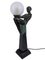 Art Deco Style Enigme Woman Sculpture Lamp from Max Le Verrier, 2022 2