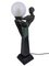 Art Deco Style Enigme Woman Sculpture Lamp from Max Le Verrier, 2022, Image 2