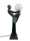 Art Deco Enigme Woman Skulptur Lampe von Max Le Verrier, 2022 3