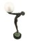 Lampada da tavolo scultorea in stile Art Déco di Max Le Verrier, 2022, Immagine 1