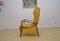 Mid-Century Wingback Lounge Chair with Folding Footrest, 1960s 7