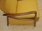 Mid-Century Wingback Lounge Chair with Folding Footrest, 1960s, Image 11