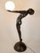 Lebensgroße Art Deco Clarté Stehlampe von Max Le Verrier, 2022 14