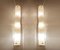 Mid-Century Sconces in Murano Glass from Hillebrand, 1960s, Set of 2 2