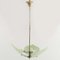 Art Deco Murano Pendant in Golden Brass, 1920s, Image 6