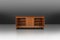 Credenza Art Deco in quercia e ottone, Immagine 6