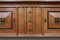 Belgisches Art Deco Sideboard aus Eiche & Messing 9