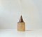 Scandinavian Modern Teak & Honey Glass Pendant Lamp, 1960s, Image 6