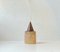 Scandinavian Modern Teak & Honey Glass Pendant Lamp, 1960s, Image 6