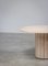 Modern Architectural Dining Table in Travertine, 1980s, Image 6