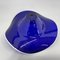 Mid-Century Blue Glass Bowl, Czechoslovakia, 1970s, Image 6