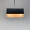 Mid-Century Glass & Metal Sqare Pendant Light attributed to Napako, Czechoslovakia, 1970s, Image 10