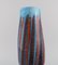 Large Italian Mouth Blown Art Glass Vase, 1960s, Image 5