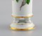 Early 20th Century Pink Rose Porcelain with Gold Edges Vase from Meissen, Image 4