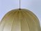 Mid-Century Round Cocoon Pendant Lamp, Italy, 1960s 8