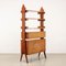Wooden Bookcase, Italy, 1960s 12
