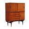 Wooden Highboard, Italy, 1960s, Image 1