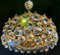 Lámpara de araña Swarovski Jewels de E. Palme, años 60, Imagen 5