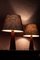 Lampade da tavolo in pelle nello stile di Pape, anni '60, set di 2, Immagine 6