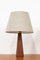 Lampade da tavolo in pelle nello stile di Pape, anni '60, set di 2, Immagine 3