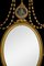 Adam Revival Gilt Framed Oval Mirrors, 1890s, Set of 2, Image 7