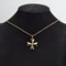 18 Karat Yellow Gold Maltese Cross Pendant, 1960s 3