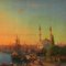 Ivan Konstantinovich Aivazovsky, View of Constantinople and the Bosphorus, 1856, Oil on Canvas, Framed 4