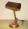 Vintage Tischlampe aus Messing & Kupfer, 1920er 12