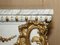 Antique Italian Console Table in Hand-Carved Giltwood and Marble, 1860, Image 15