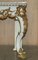 Antique Italian Console Table in Hand-Carved Giltwood and Marble, 1860, Image 13