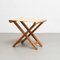 Folding Wood and Fabric Stool, 1960s, Image 7