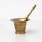 Spanish Traditional Metal Mortars & Pestle, 1950s, Set of 4, Image 13