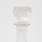 Vaso vintage in vetro con tappo a forma di diamante, anni '30, Immagine 8