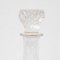 Vintage Glass Vase with Diamond Style Cap, 1930s 8