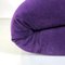 Italian Modern Anfibio Sofa Bed in Purple Velvet by Becchi for Giovannetti, 1970s 14