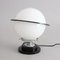 Lampe de Bureau Saturn Art Déco avec Anneau en Acrylique Noir 2