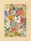 Jean Mary Ogilvie, Flower Bloom Pattern, 1930s, Gouache Painting, Image 1
