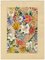 Jean Mary Ogilvie, Flower Bloom Pattern, 1930s, Gouache Painting, Image 3