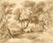 Alexander Monro d'après Gainsborough, Paysage avec Vaches, 1835, Dessin à l'Encre et Lavis 1